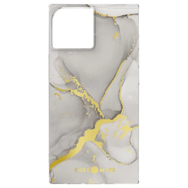 Case-Mate BLOX Marble Case for iPhone 13 Pro Max, Fog