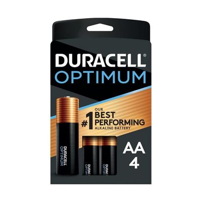 Duracell Optimum AA Batteries 4 Pack (GameStop)