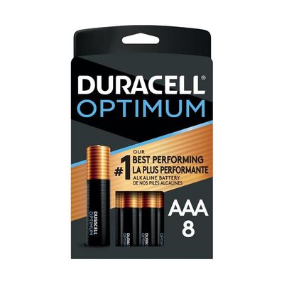 Duracell Optimum AAA Batteries 8 Pack (GameStop)