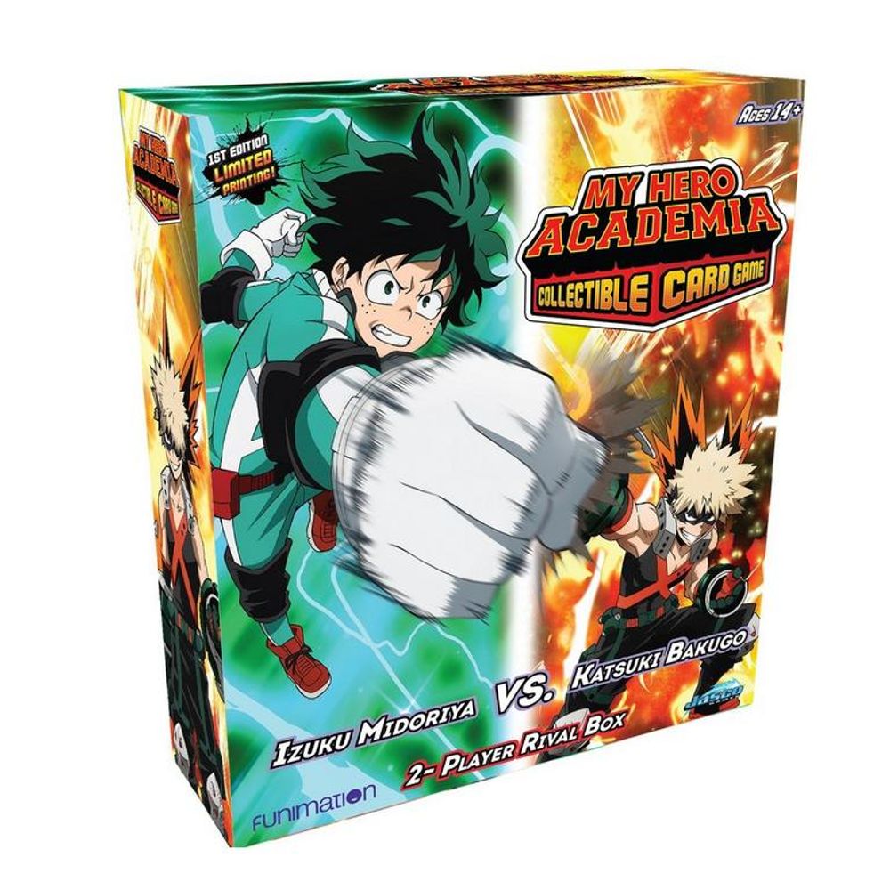 Jasco Games My Hero Academia Collectible Card Game 2-Player Rival Box  (GameStop) | Foxvalley Mall