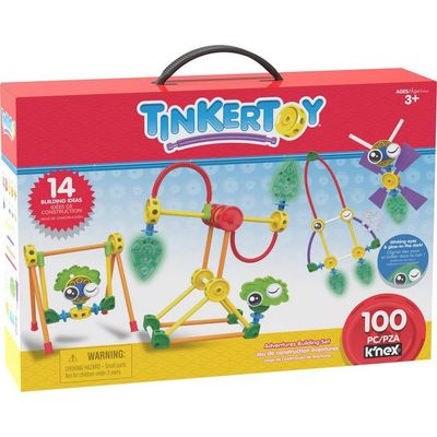 Basic Fun Tinkertoy Adventures 100 Piece Building Set (GameStop)