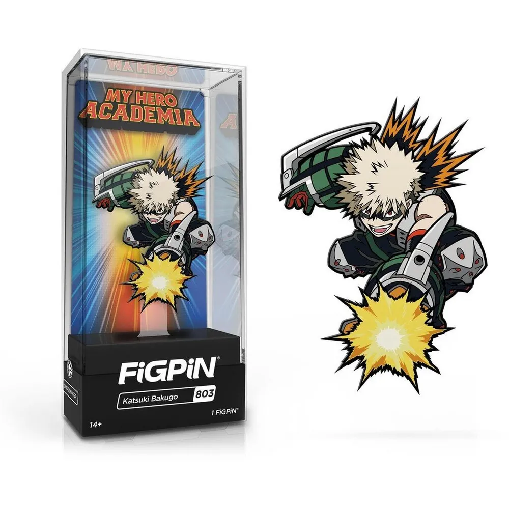 FiGPiN My Hero Academia Katsuki Bakugo Enamel Pin | MainPlace Mall