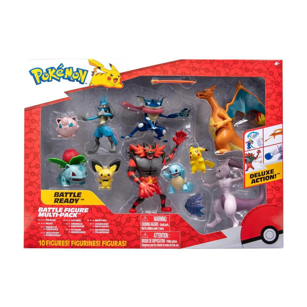 Set figuras Pokémon Jazwares