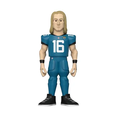 Funko GOLD NFL Zach Wilson Home Game Uniform Premium 5-in Vinyl Figure