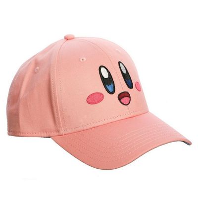 Kirby Big Face Pink Baseball Hat, Bioworld Merchandising (GameStop)