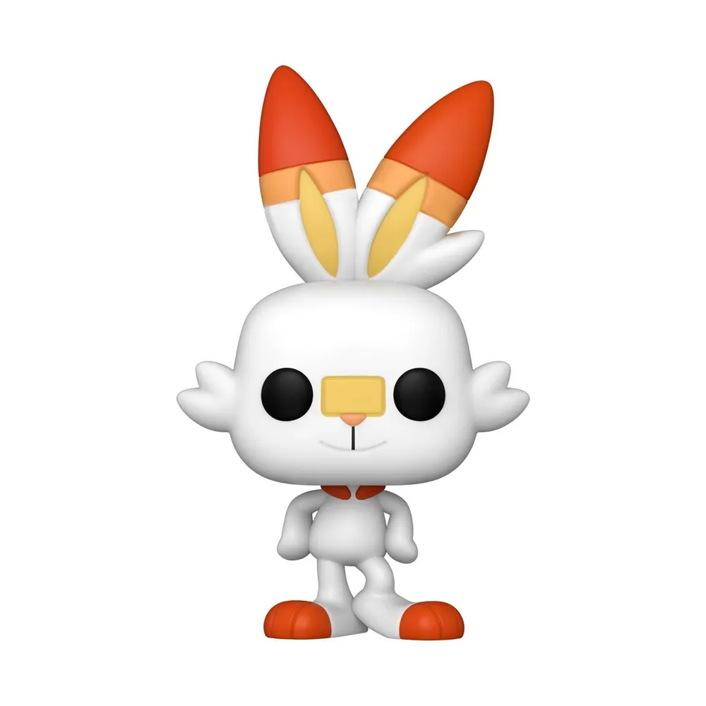 Funko POP Games: Pokemon Scorbunny 4.15-in Vinyl Figure