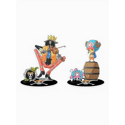 ABYstyle One Piece Robin and Nami Acryl 4-in Figure Set