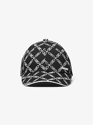 Empire Logo Print Cotton Baseball Hat