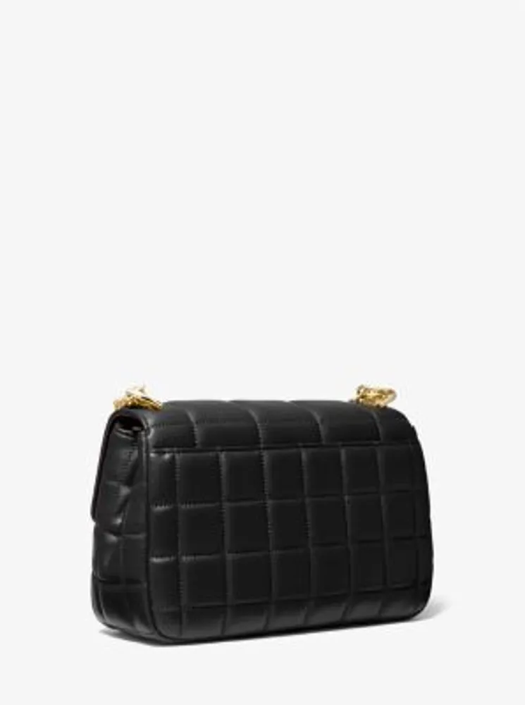 SoHo Large Quilted Leather Shoulder Bag