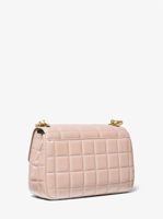 Grand sac à épaule SoHo en cuir matelass