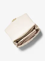 Très grand sac à épaule SoHo en cuir matelassé