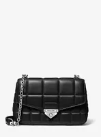 SoHo Large Quilted Leather Shoulder Bag