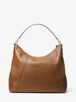 Grand sac à épaule Sienna en cuir grainé
