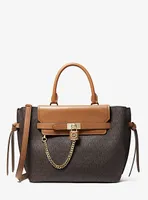 Hamilton Legacy Large Logo Belted Satchel