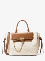 Hamilton Legacy Large Logo Belted Satchel