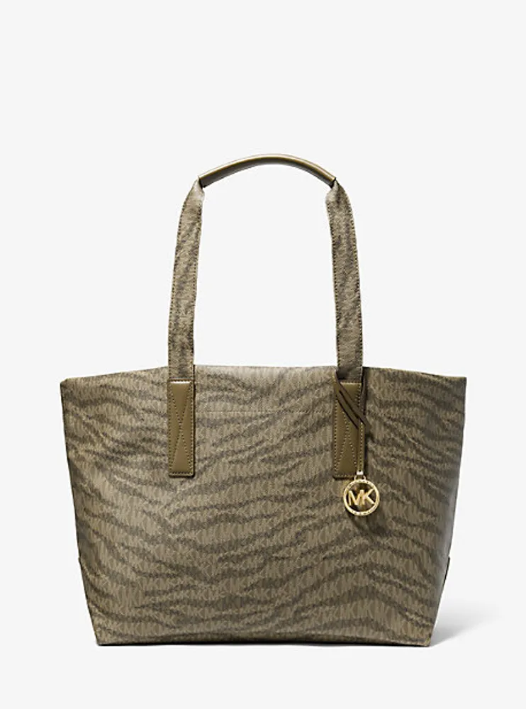 Michael Kors + The Michael Large Animal Print Logo Tote Bag | Upper Canada  Mall