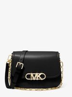 Sac messager Parker de taille moyenne en cuir