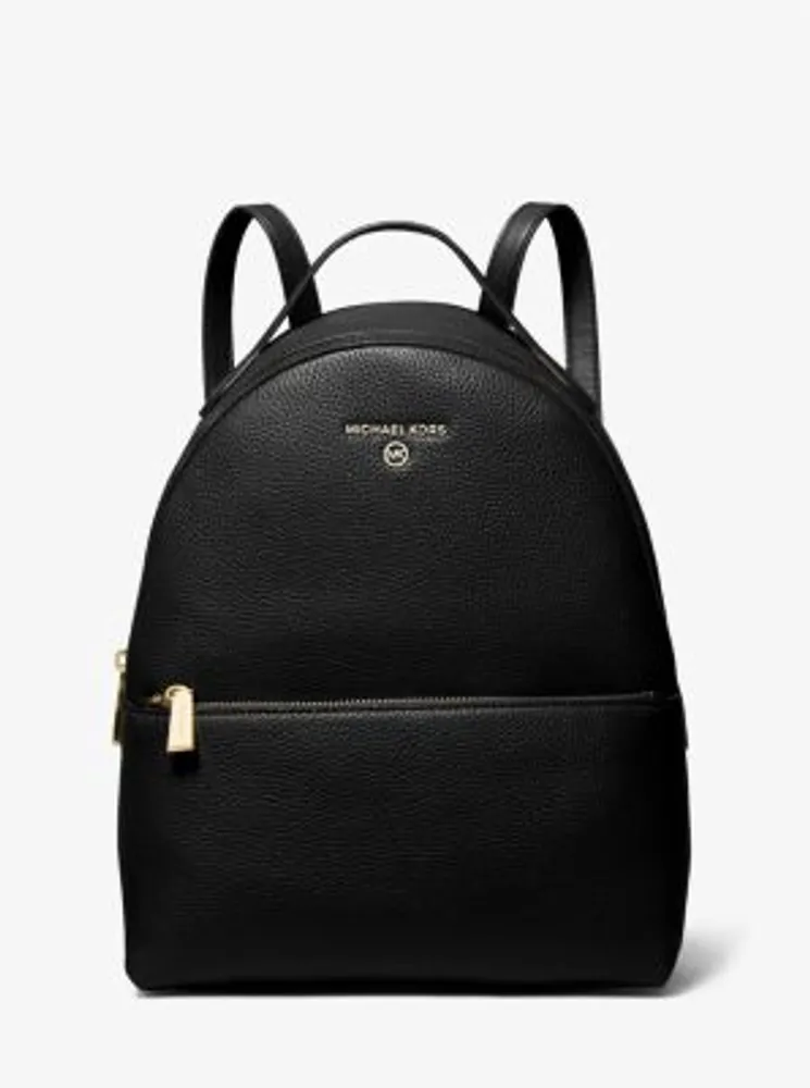 Valerie Medium Pebbled Leather Backpack