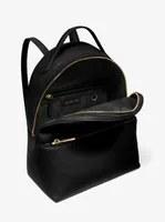 Valerie Medium Pebbled Leather Backpack