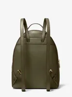 Sac à dos Valerie de taille moyenne en cuir grain