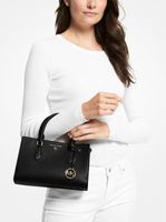 Valerie Small Pebbled Leather Satchel