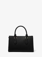 Valerie Small Pebbled Leather Satchel