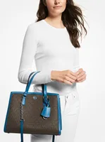 Chantal Medium Logo Satchel