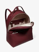 Sac à dos Valerie de taille moyenne en cuir grainé