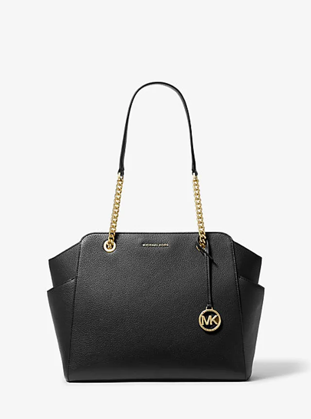 Michael Kors Westley tote bag in black grained leather