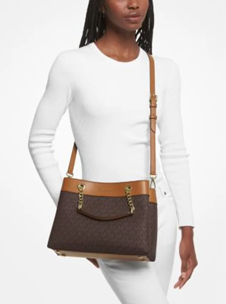 Michael Kors Lori Medium Logo Tote Bag - ShopStyle