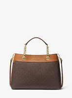 Lori Medium Logo Satchel