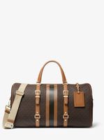 Bedford Travel Extra-Large Logo Stripe Weekender Bag