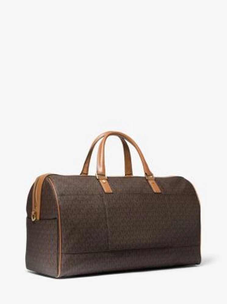 Bedford Travel Extra-Large Logo Stripe Weekender Bag