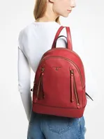 Sac à dos Brooklyn de taille moyenne en cuir grainé