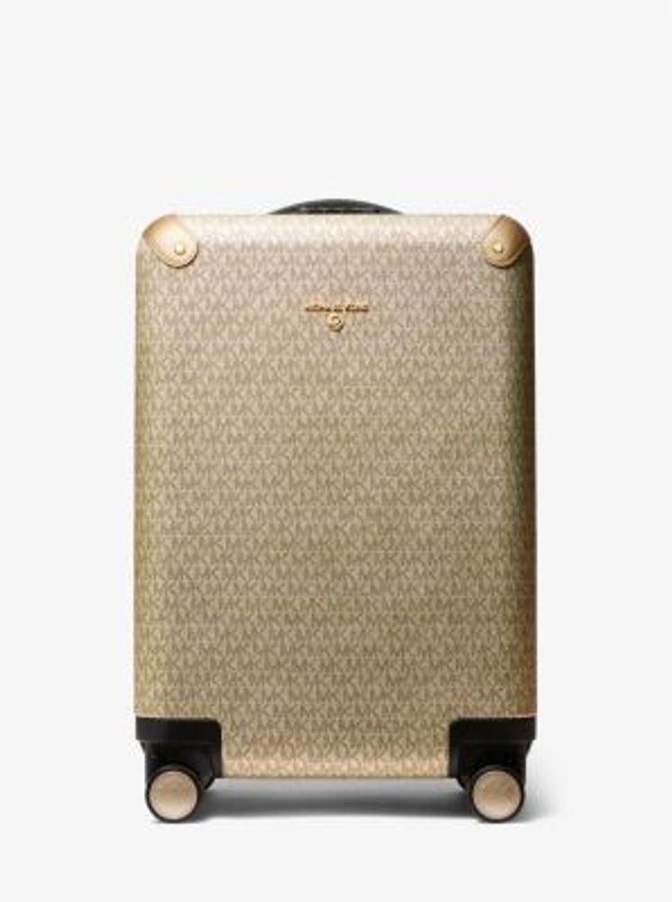 Metallic Logo Suitcase