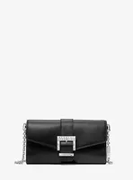 Pochette Penelope de taille moyenne en cuir