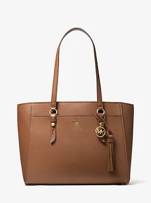 Grand sac fourre-tout Sullivan en cuir Saffiano