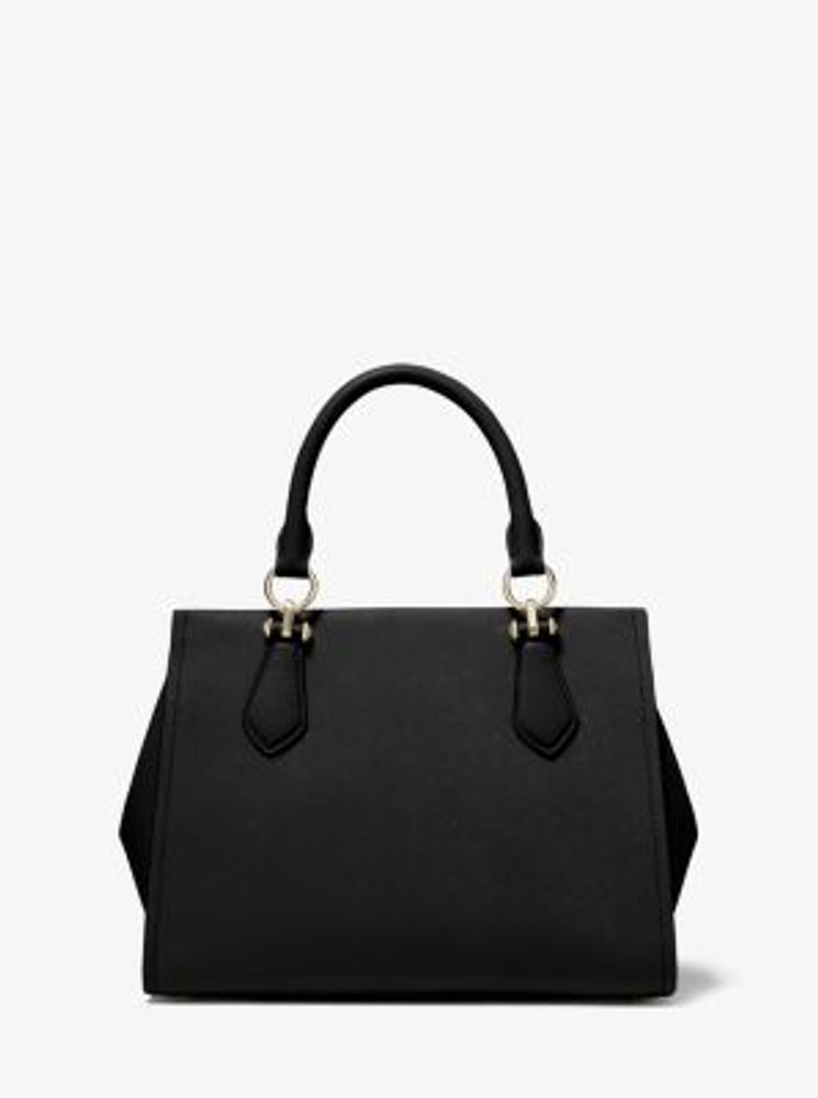 Marilyn Medium Saffiano Leather Satchel