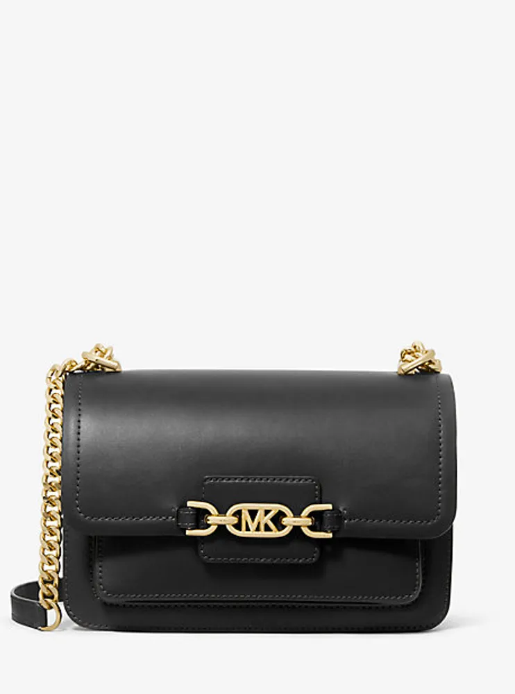 Heather Large Leather Shoulder Bag