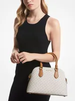 Veronica Medium Logo Dome Satchel