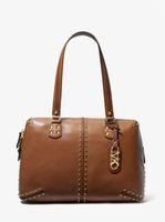 Grand sac fourre-tout Astor en cuir clouté