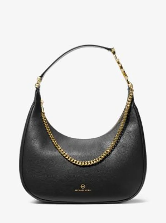 Michael Kors Piper Small Pebbled Leather Shoulder Bag | Square One