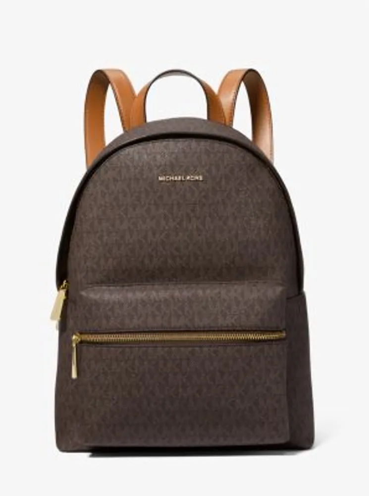 Sally Medium 2-In-1 Logo and Faux Leather Backpack