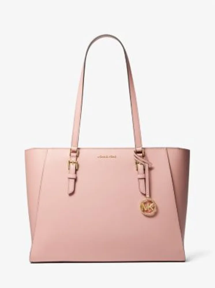 Sally Large 2-In-1 Saffiano Leather and Logo Tote Bag