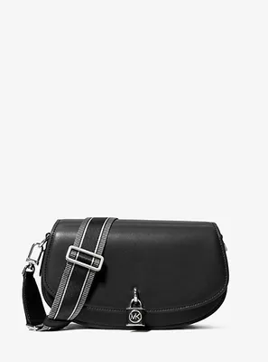 Sac messager Mila de taille moyenne en cuir