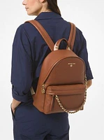 Sac à dos Slater de taille moyenne en cuir grainé