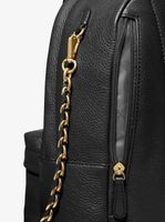 Slater Large Pebbled Leather Backpack