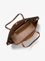 Grand sac fourre-tout Edith en cuir Saffiano