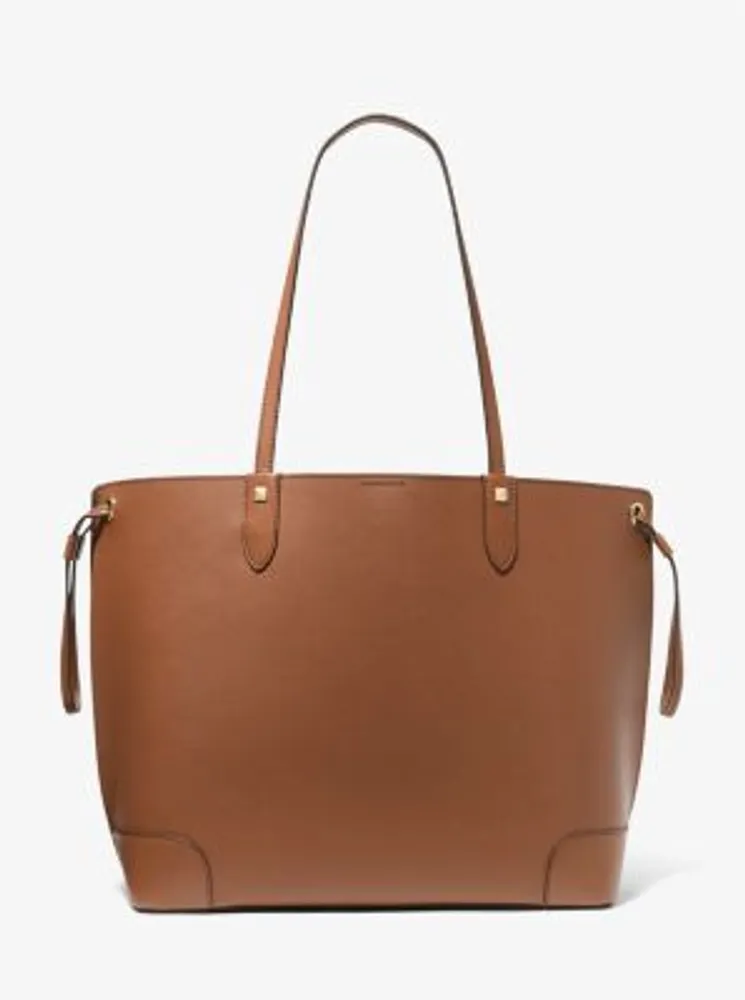 Edith Large Saffiano Leather Tote Bag