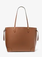 Edith Large Saffiano Leather Tote Bag